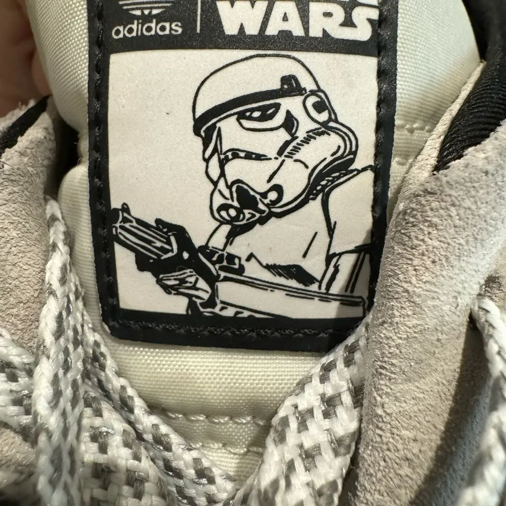 Adidas Men's Star Wars x Nite Jogger 'Storm Trooper' Collab Sneakers 12